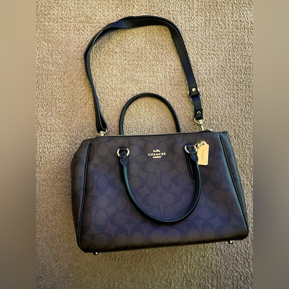 Coach Surrey Signature Handbag Carryall